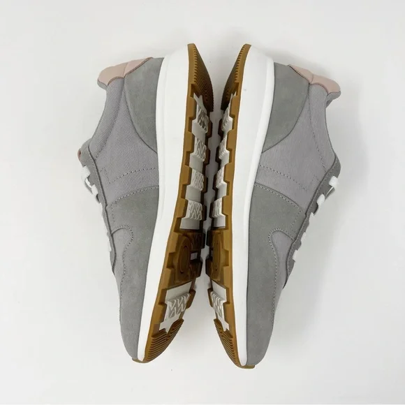 TOMS Women's TRVL Lite Retro Sneaker Suede Slip-On Elastic Lace Drizzle Grey 7.5 - Picture 8 of 12